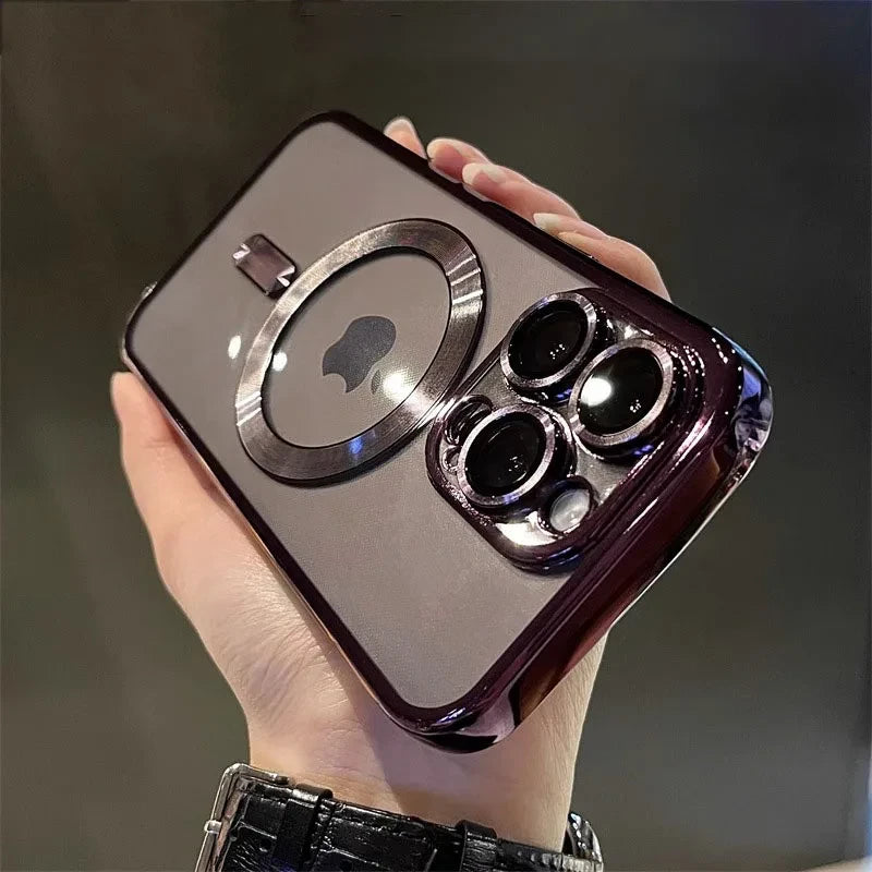 Magnetic Transparent Phone Case