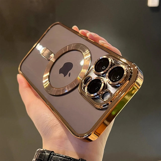 Magnetic Transparent Phone Case