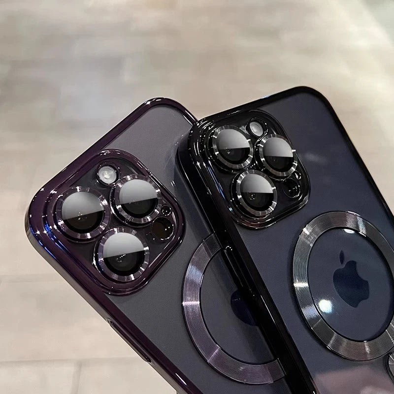 Magnetic Transparent Phone Case