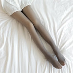 Fleece Lined Thermal Winter Pantyhose