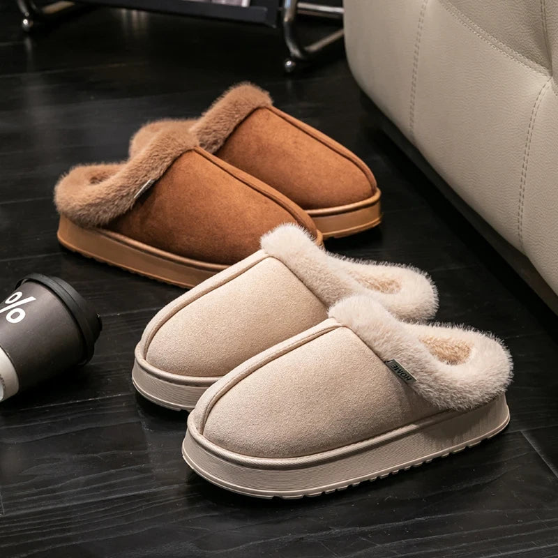 Fluffy Winter House Slippers
