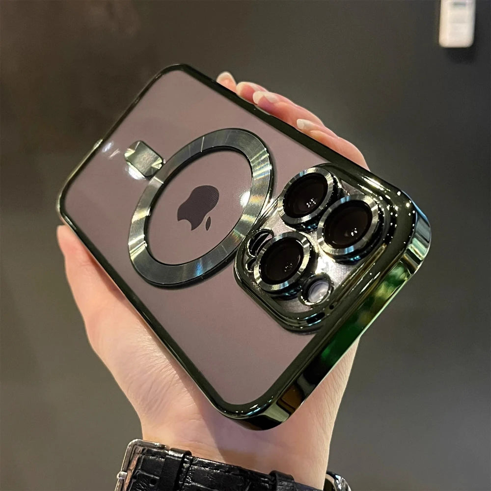 Magnetic Transparent Phone Case