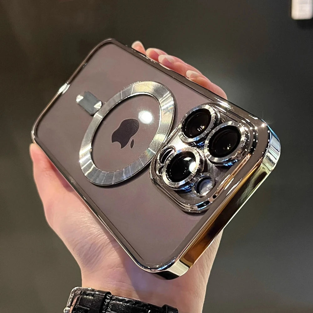 Magnetic Transparent Phone Case